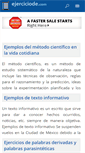 Mobile Screenshot of ejerciciode.com